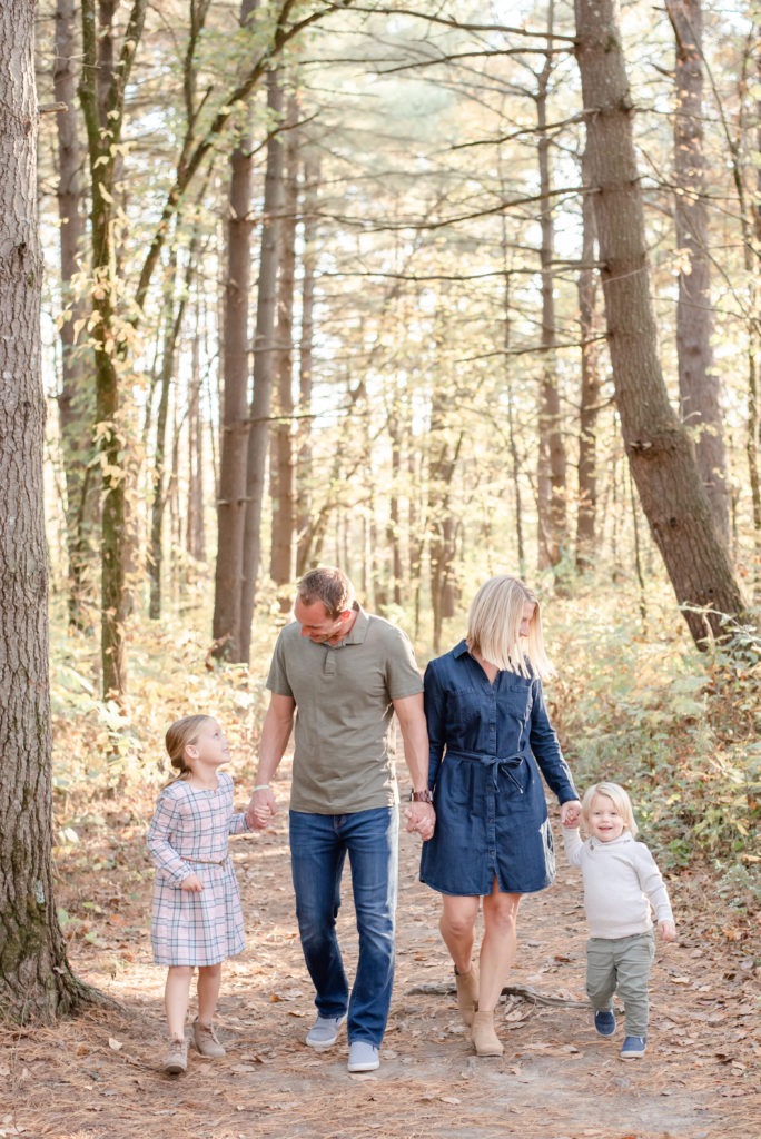 Fall family session Brenna jean photography