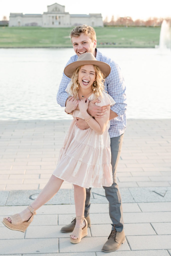 Engagement session in Forest Park