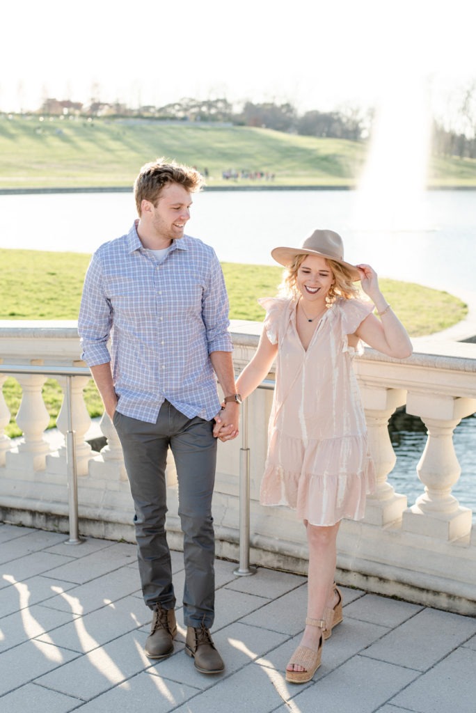 Engagement session in Forest Park