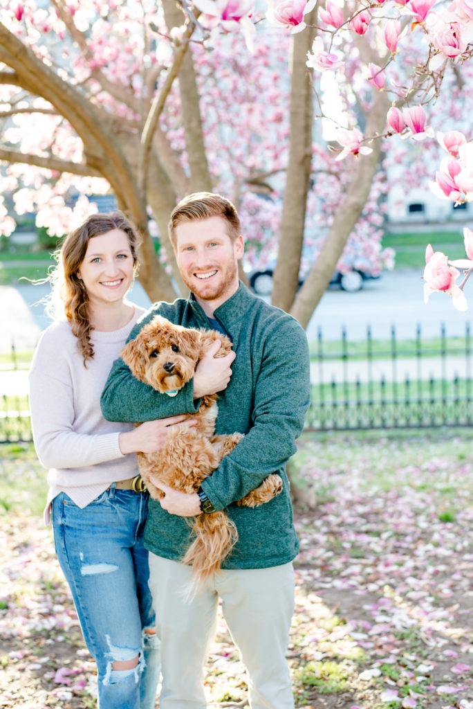 Portrait session in Lafayette Park