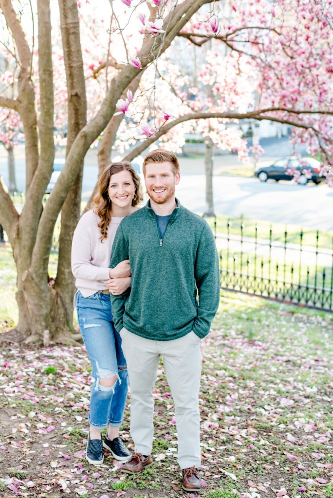 Portrait session in Lafayette Park