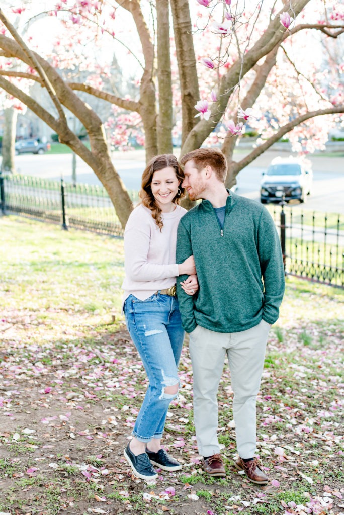 Portrait session in Lafayette Park