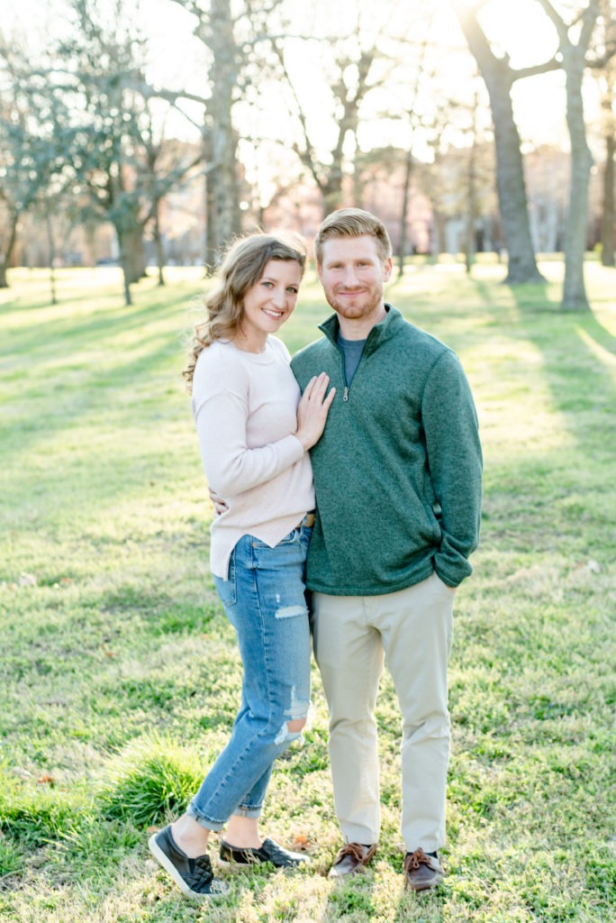 Portrait session in Lafayette Park