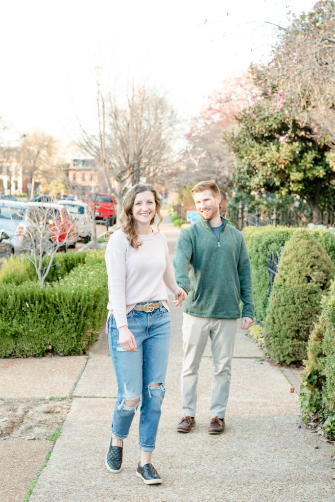 Portrait session in Lafayette Park