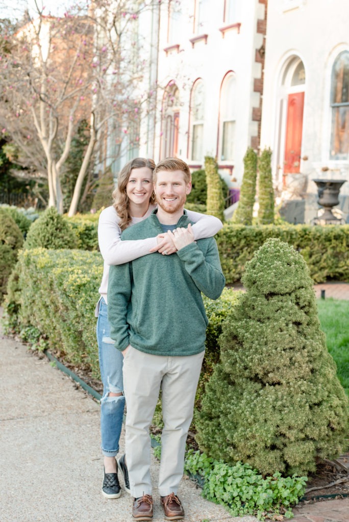 Portrait session in Lafayette Park