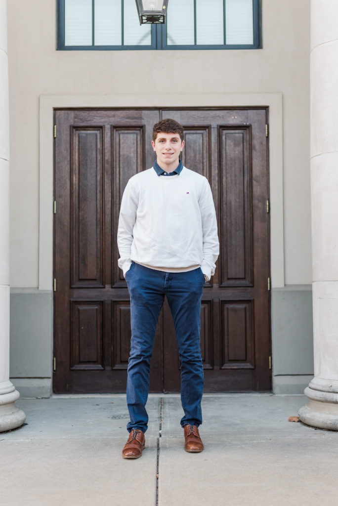 High school senior boy portraits