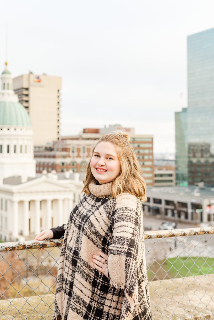 Downtown senior session