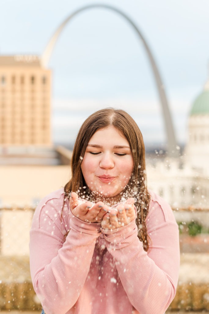 St. Louis Arch senior photos