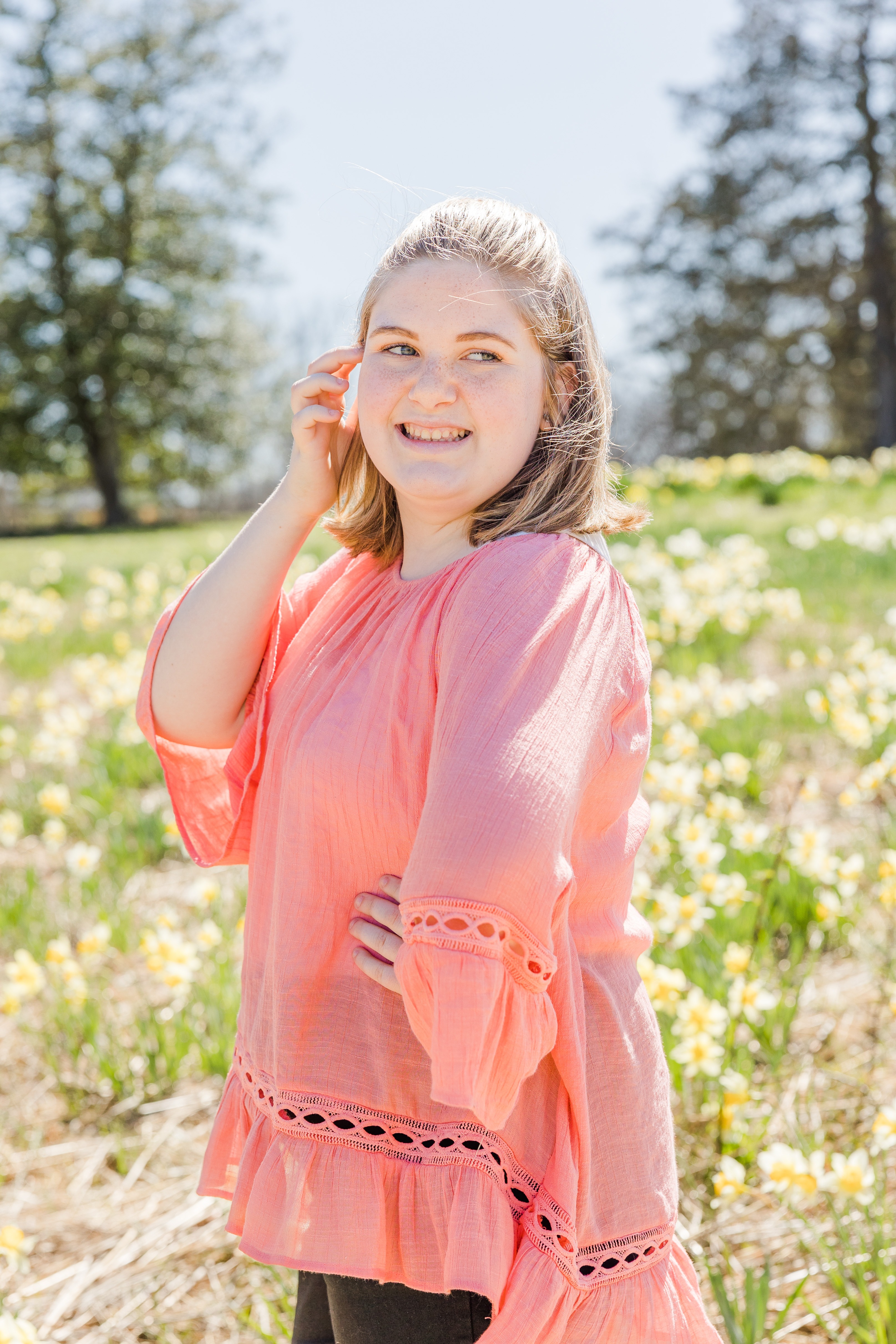 spring senior photos st. Charles Missouri