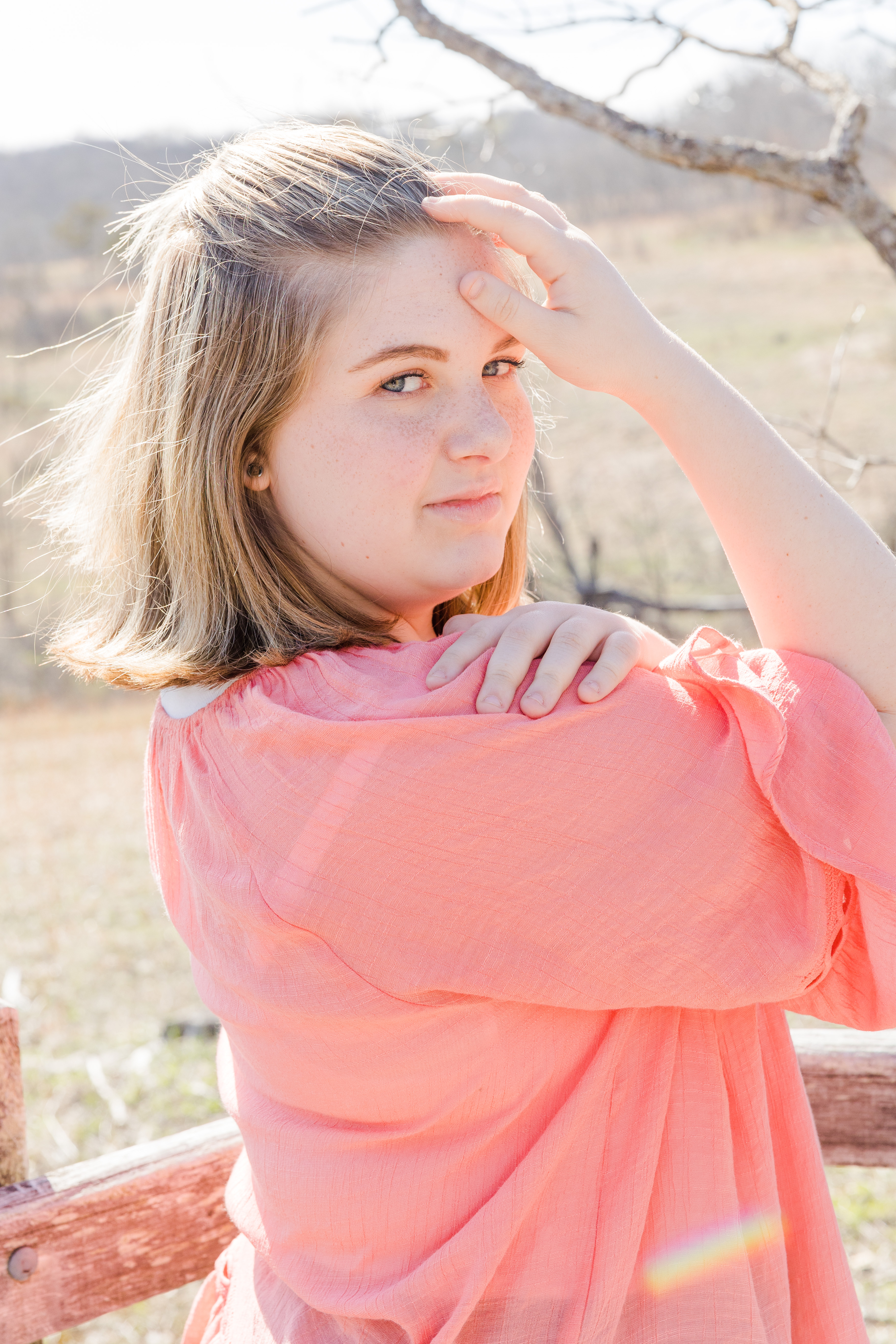 spring senior photos