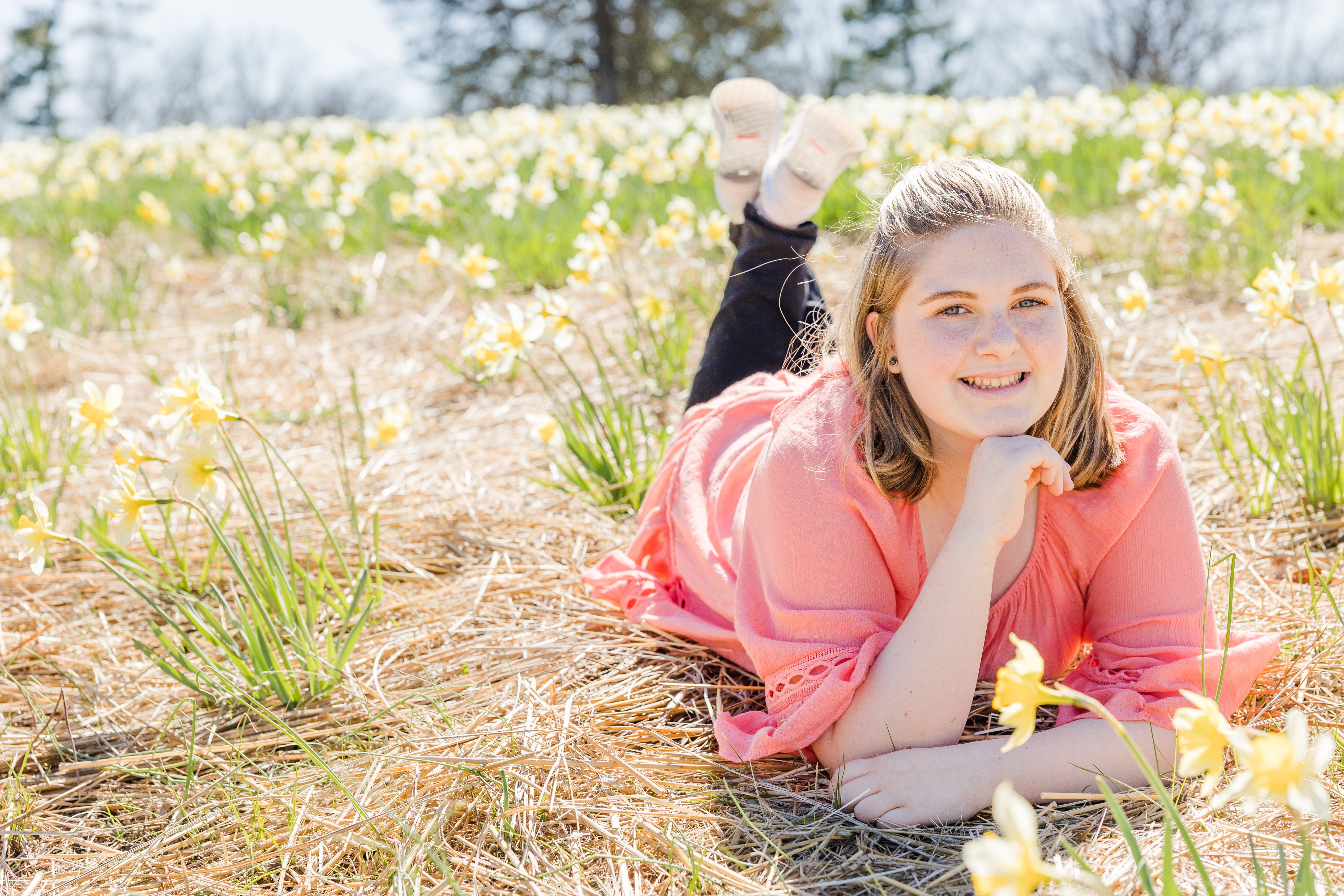 spring senior photos