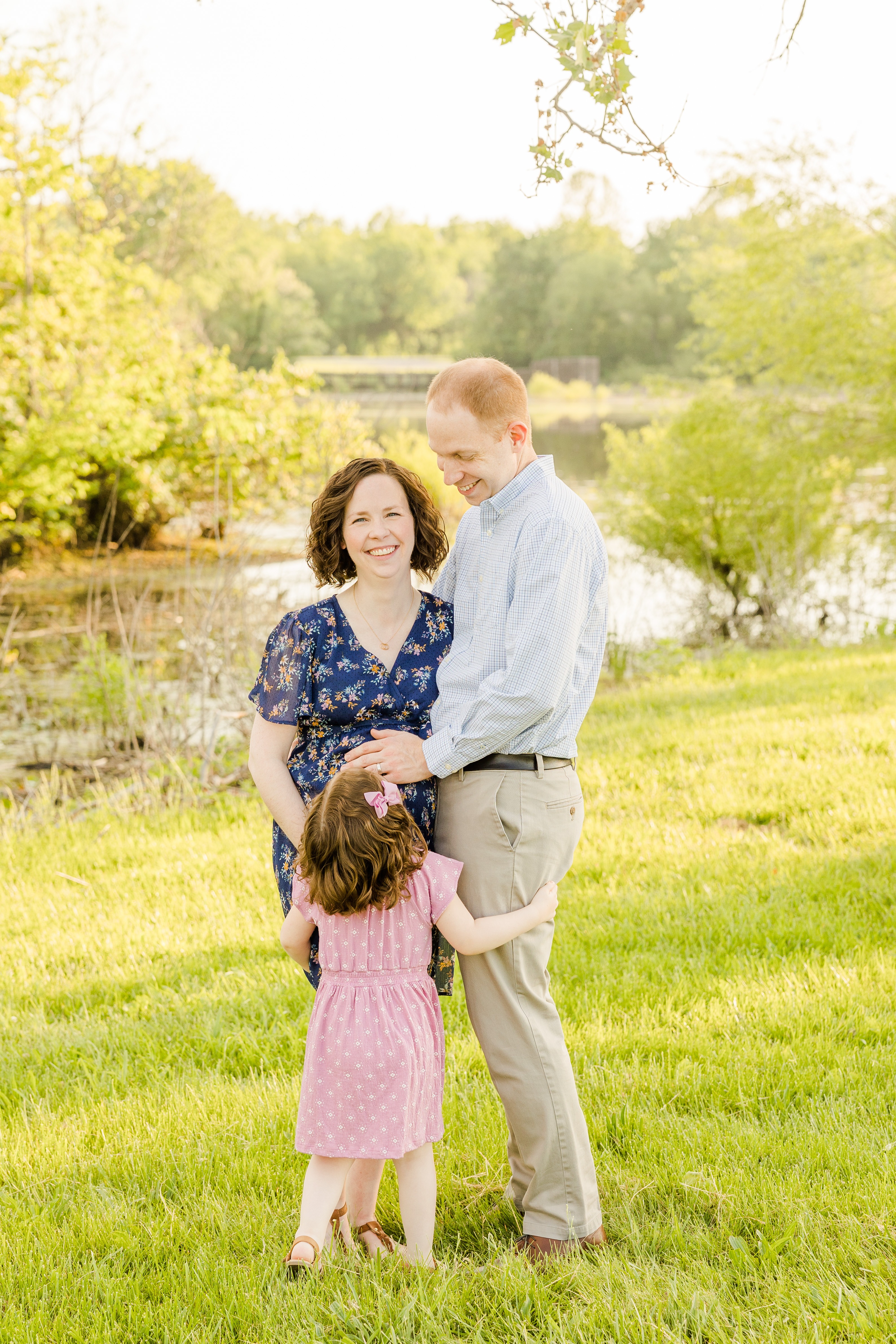 family maternity photos