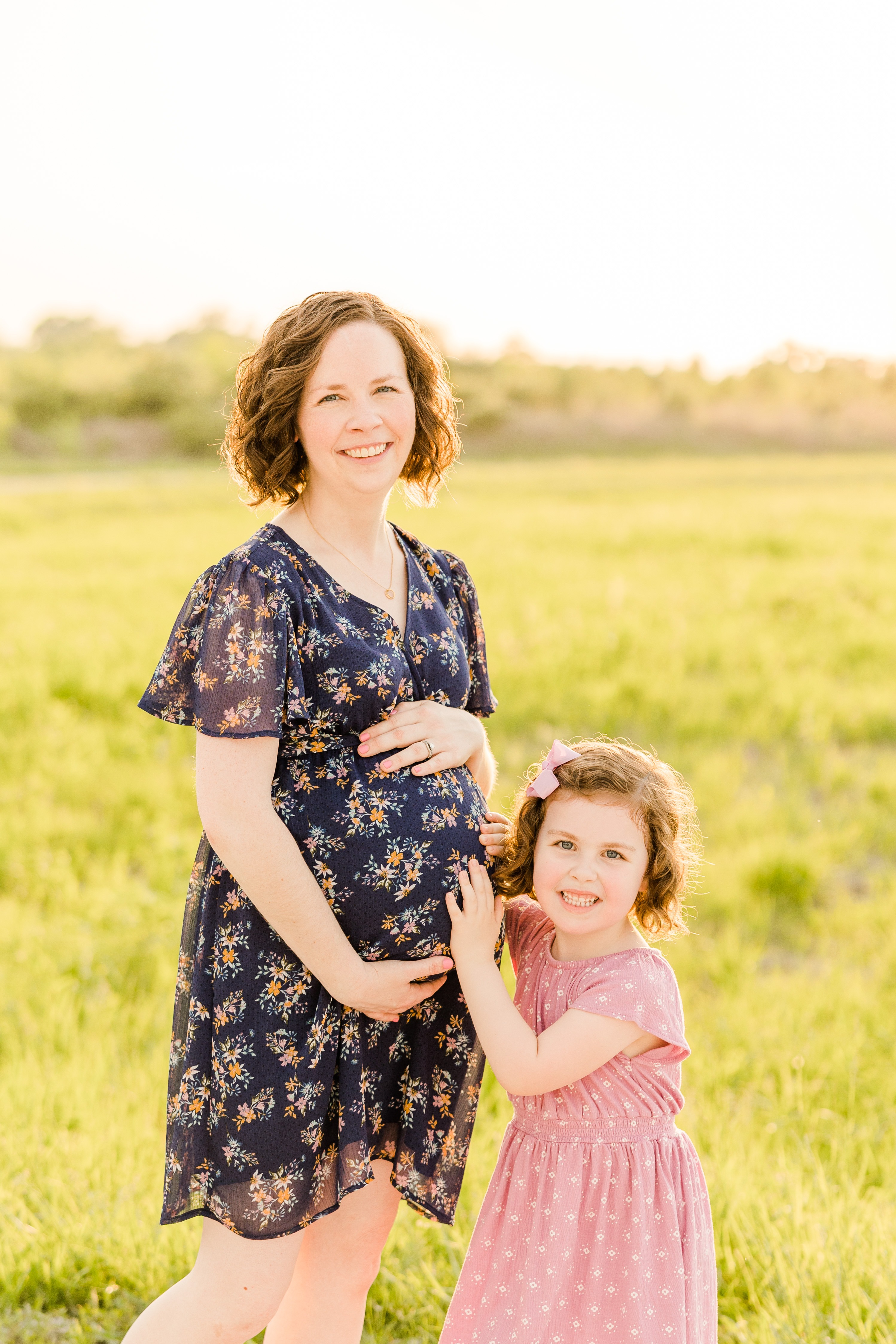 maternity photos with kids