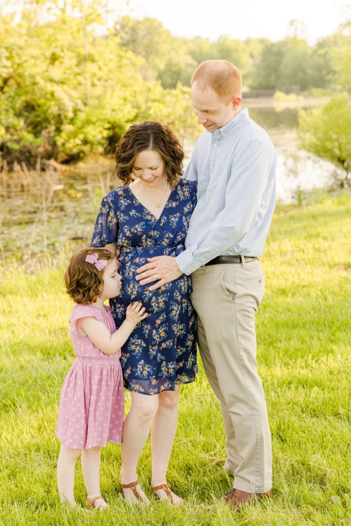 St. Charles family maternity photographer