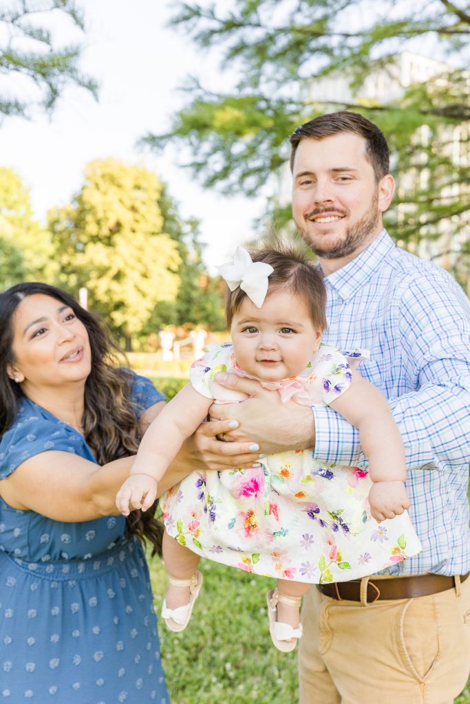 Jewel Box Forest Park family photos