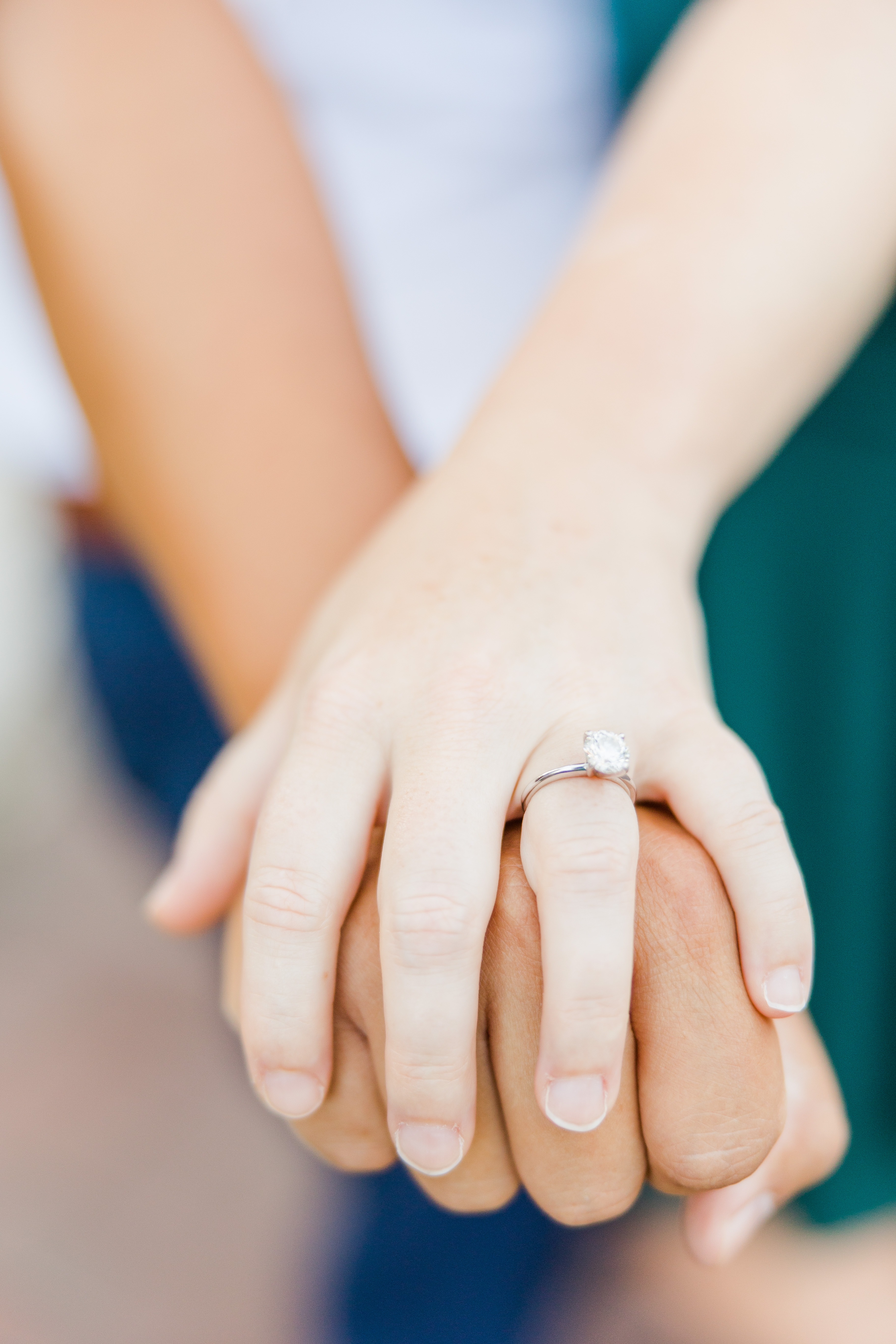 engagement photos ring shot