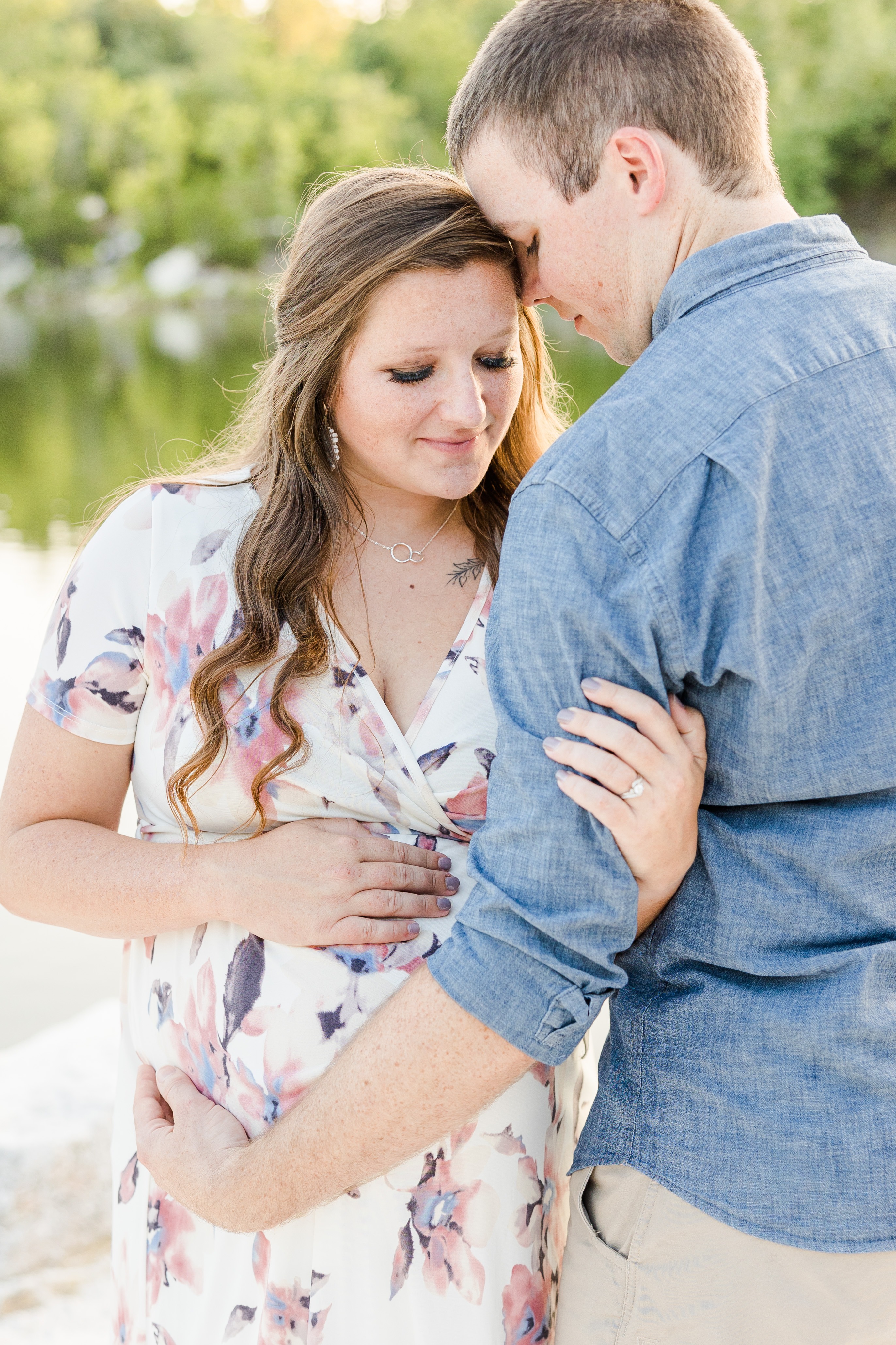 Summer maternity session