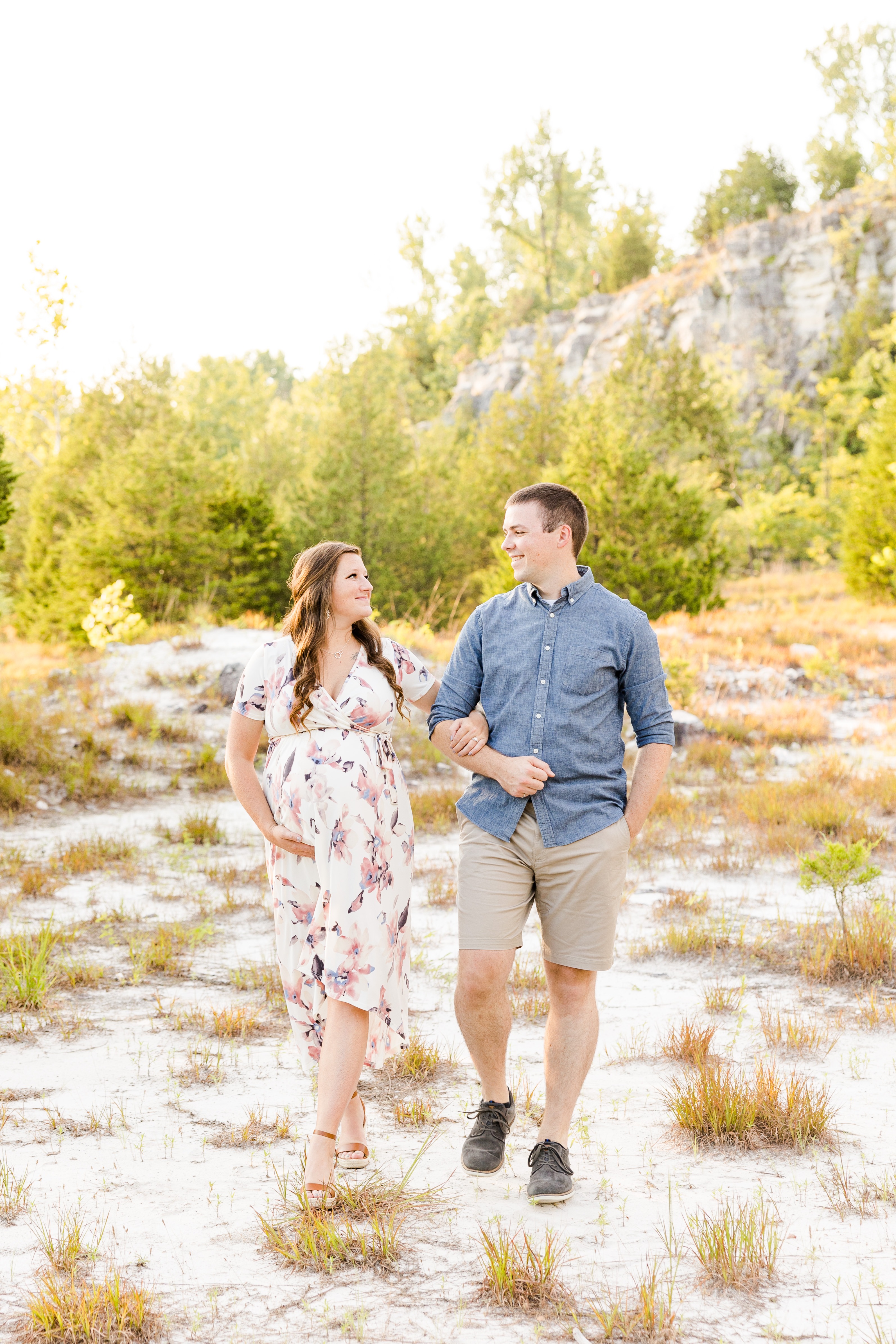 Summer maternity photos