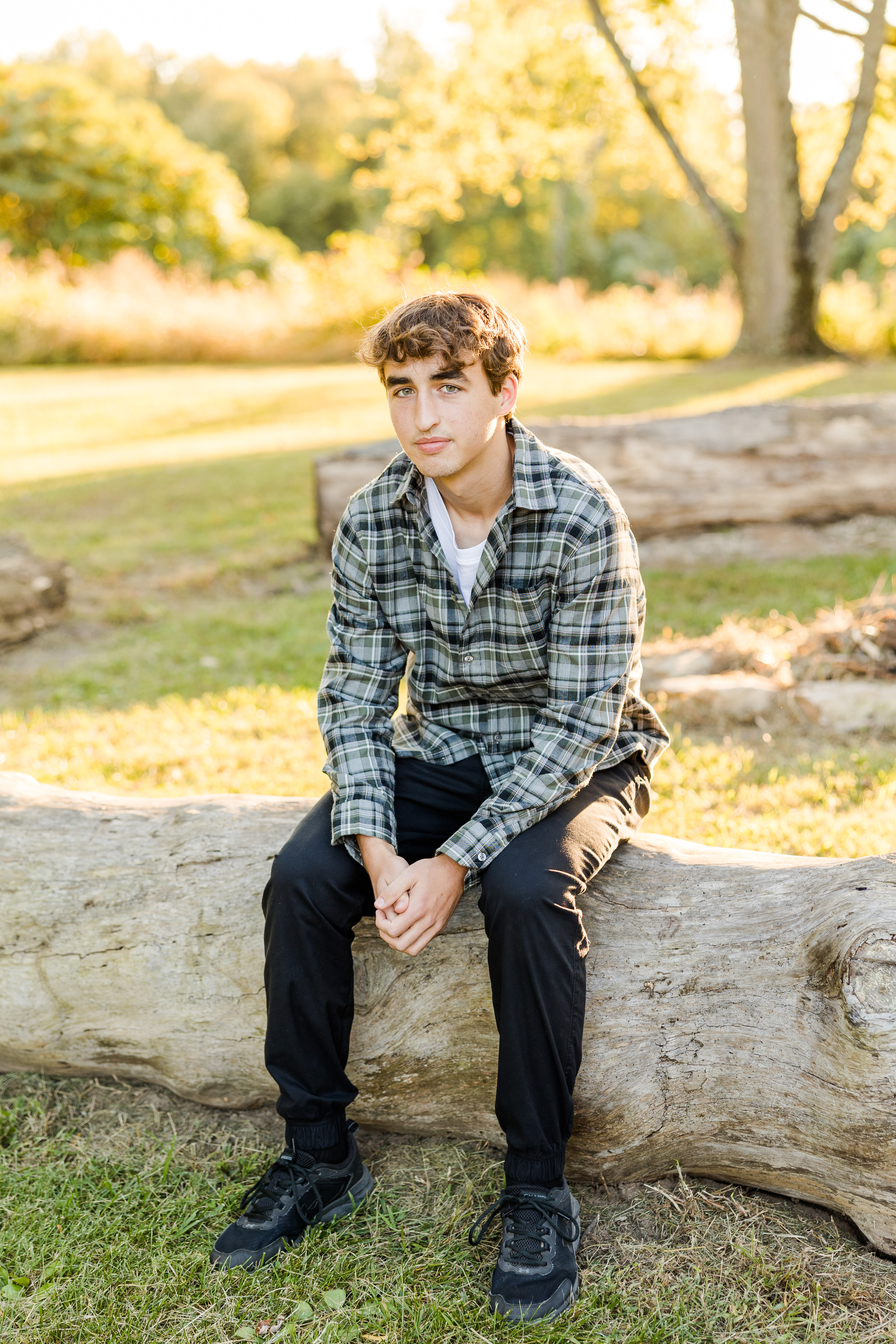 Senior Photos at Faust Park